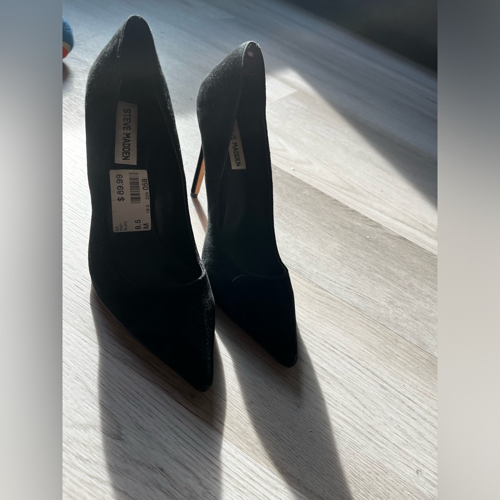 Black heels